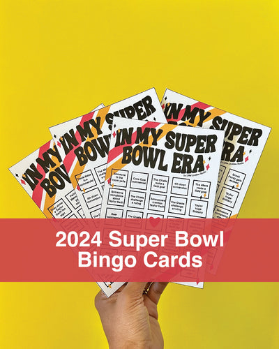 FREE Printable Super Bowl 2024 Bingo Cards