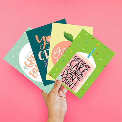 Hand-lettered Stationery and Greeting Cards