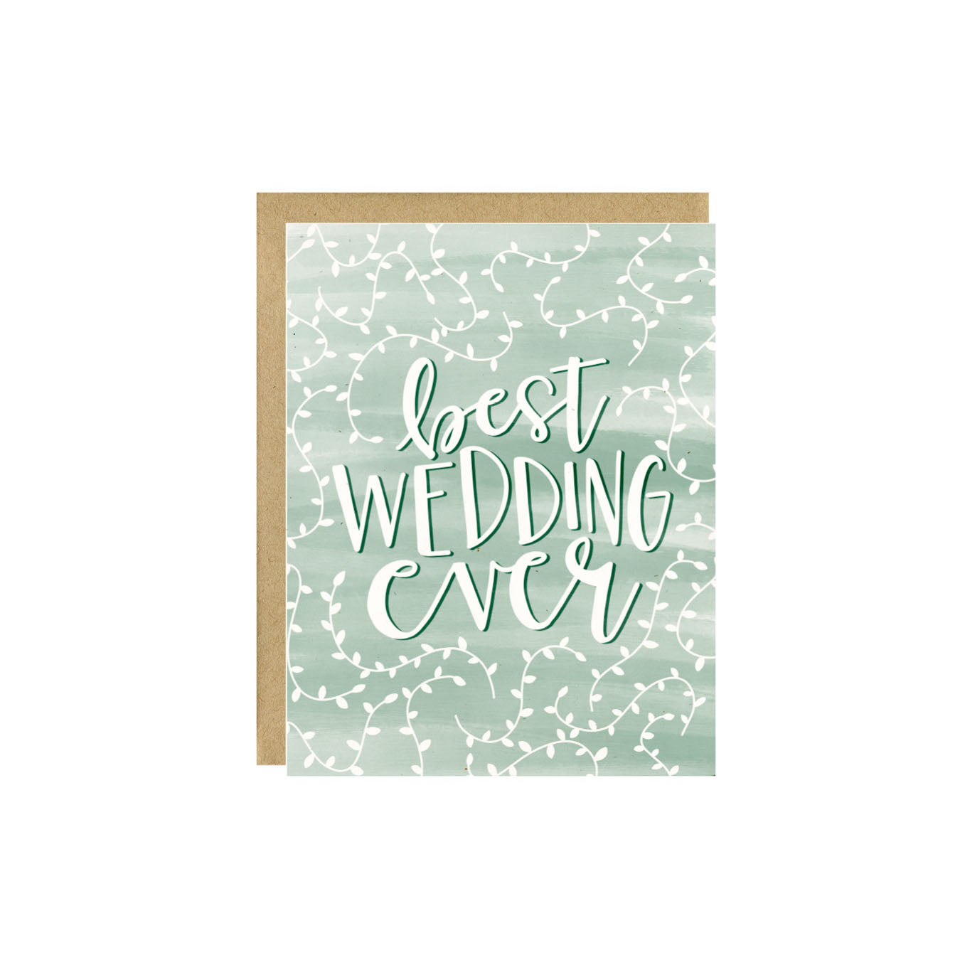 Best Wedding Ever Wedding Card, Cute Wedding Card