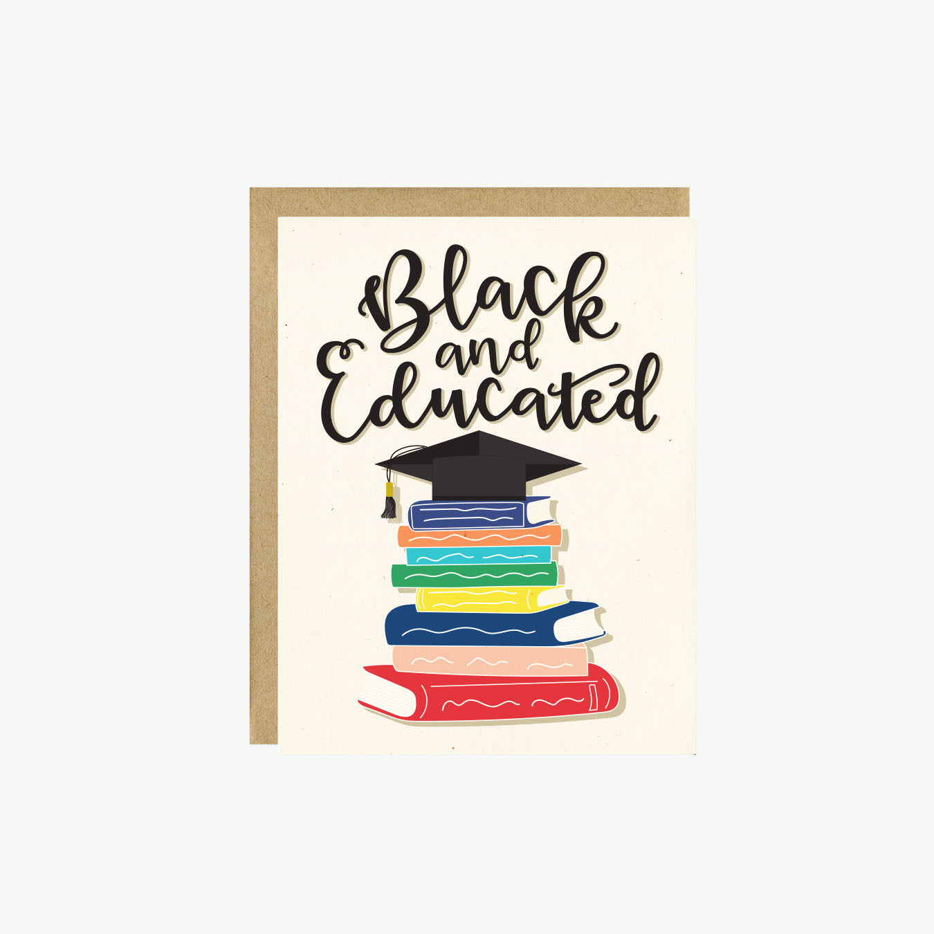 Black and Educated Graduation Card