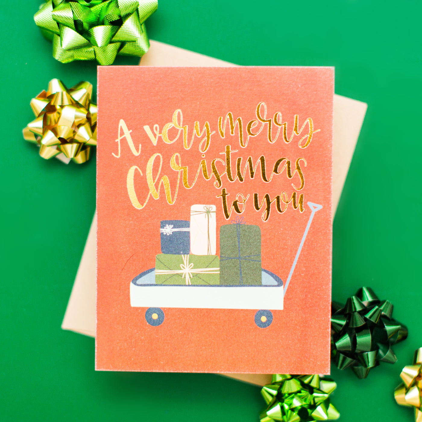 A Very Merry Christmas Card, Cute Christmas Card