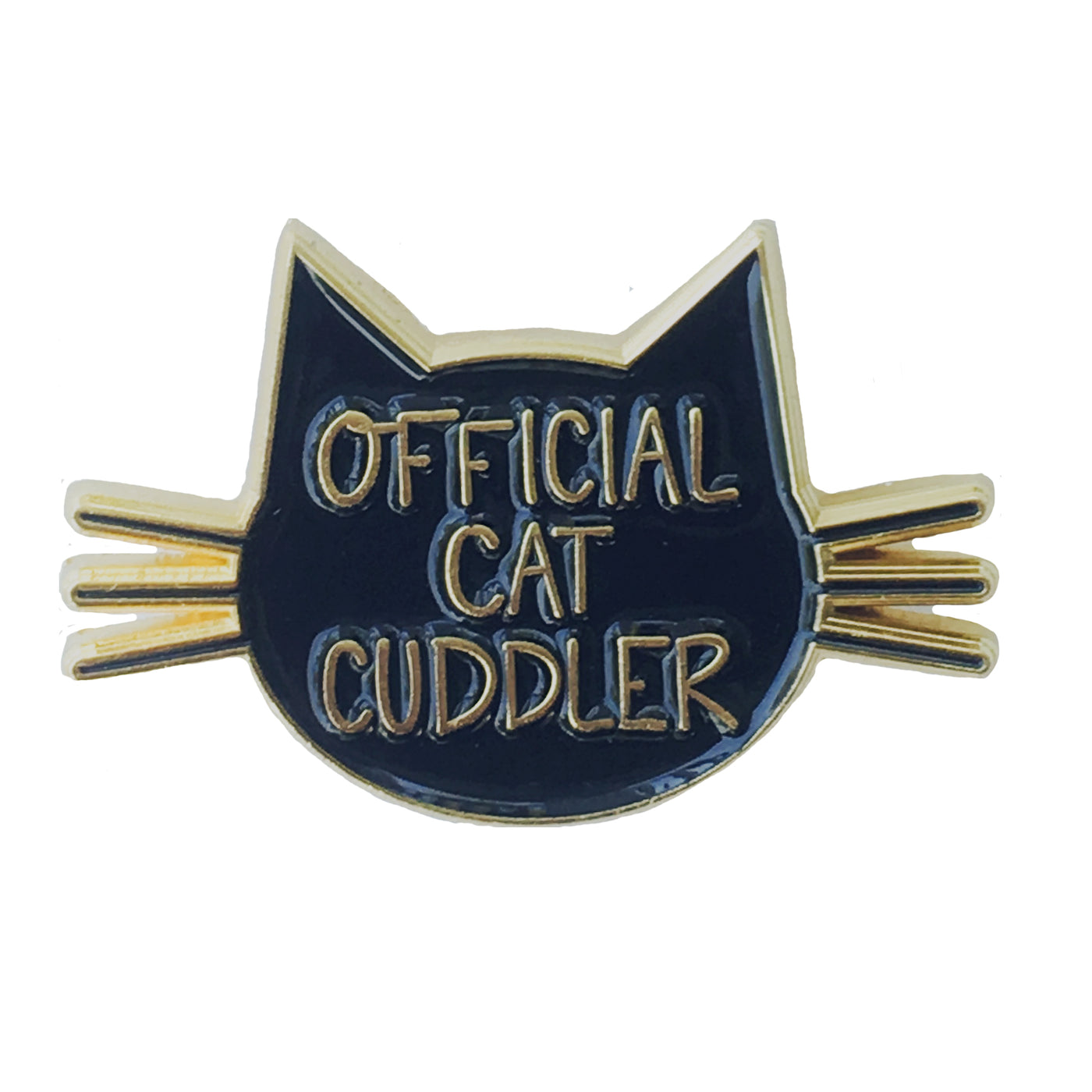 Official Cat Cuddler Pin
