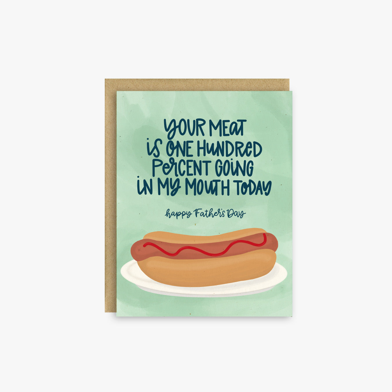 Your Meat Father's Day Card
