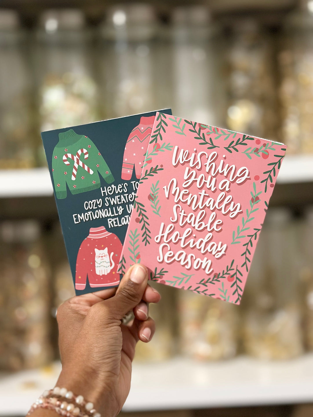 New Holiday Cards for People Holding It Together with Humor and Tape 🎄
