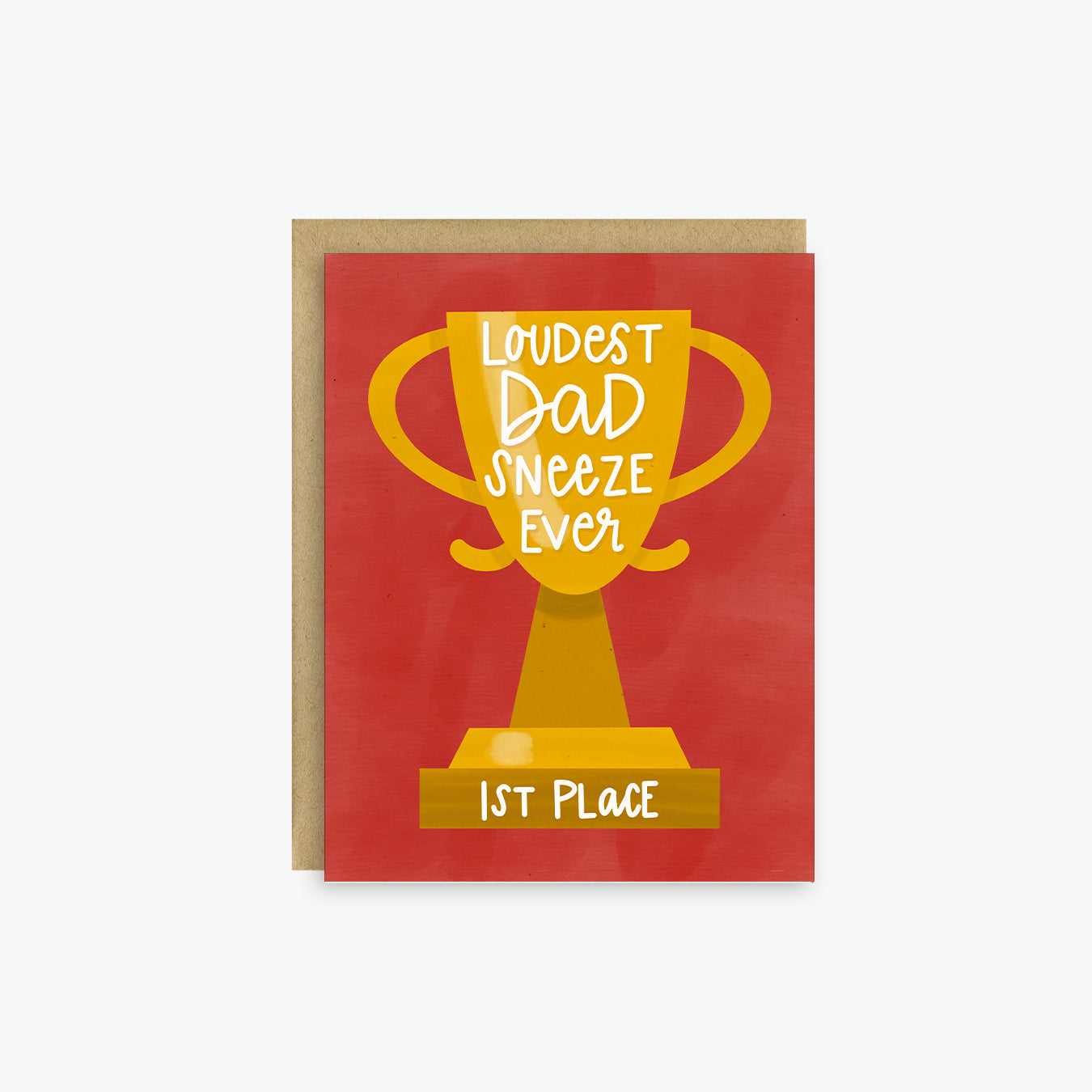 Dad Sneeze Funny Father's Day Card, Funny Dad Card