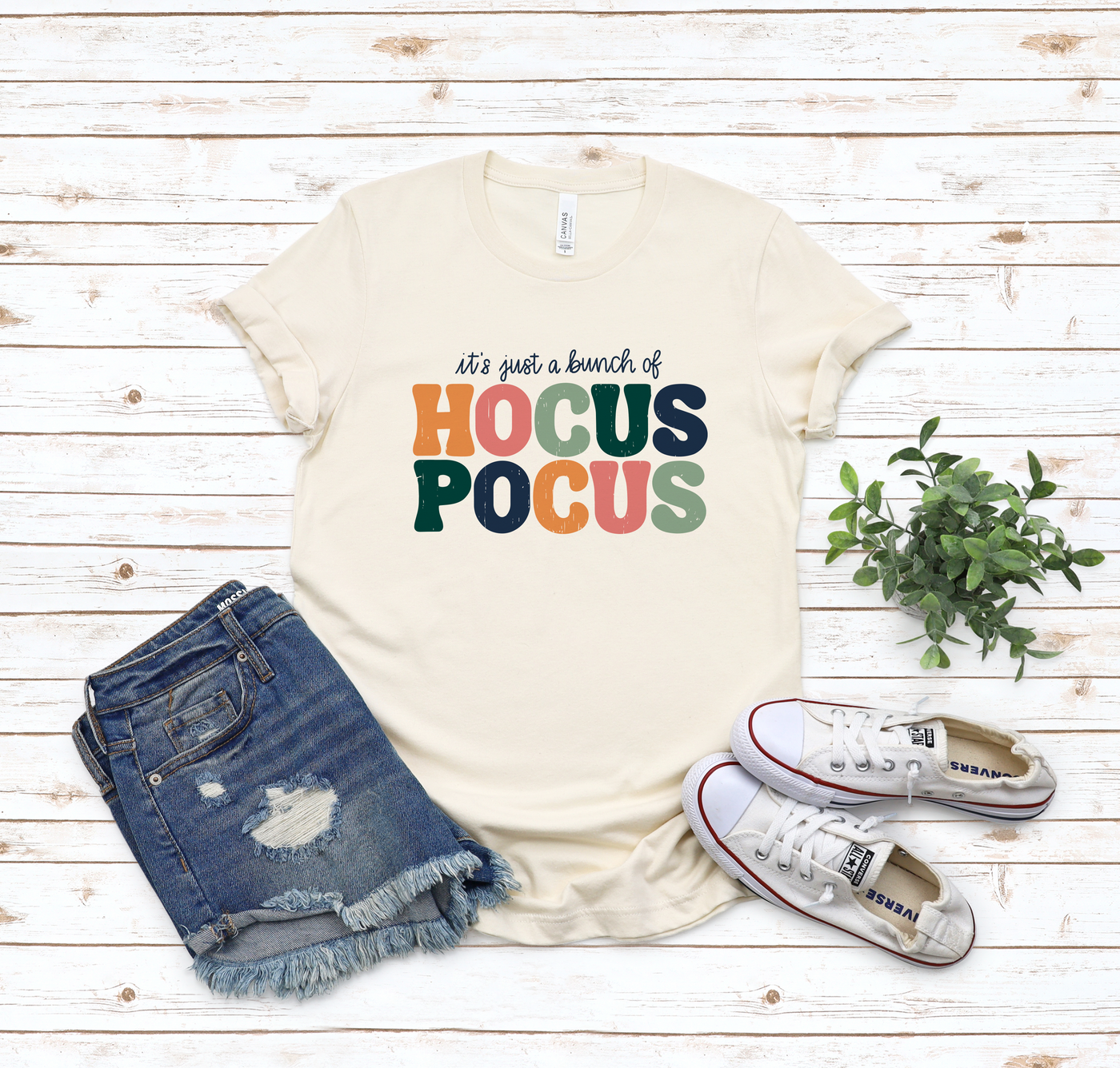 Hocus Pocus Graphic Tee - Natural