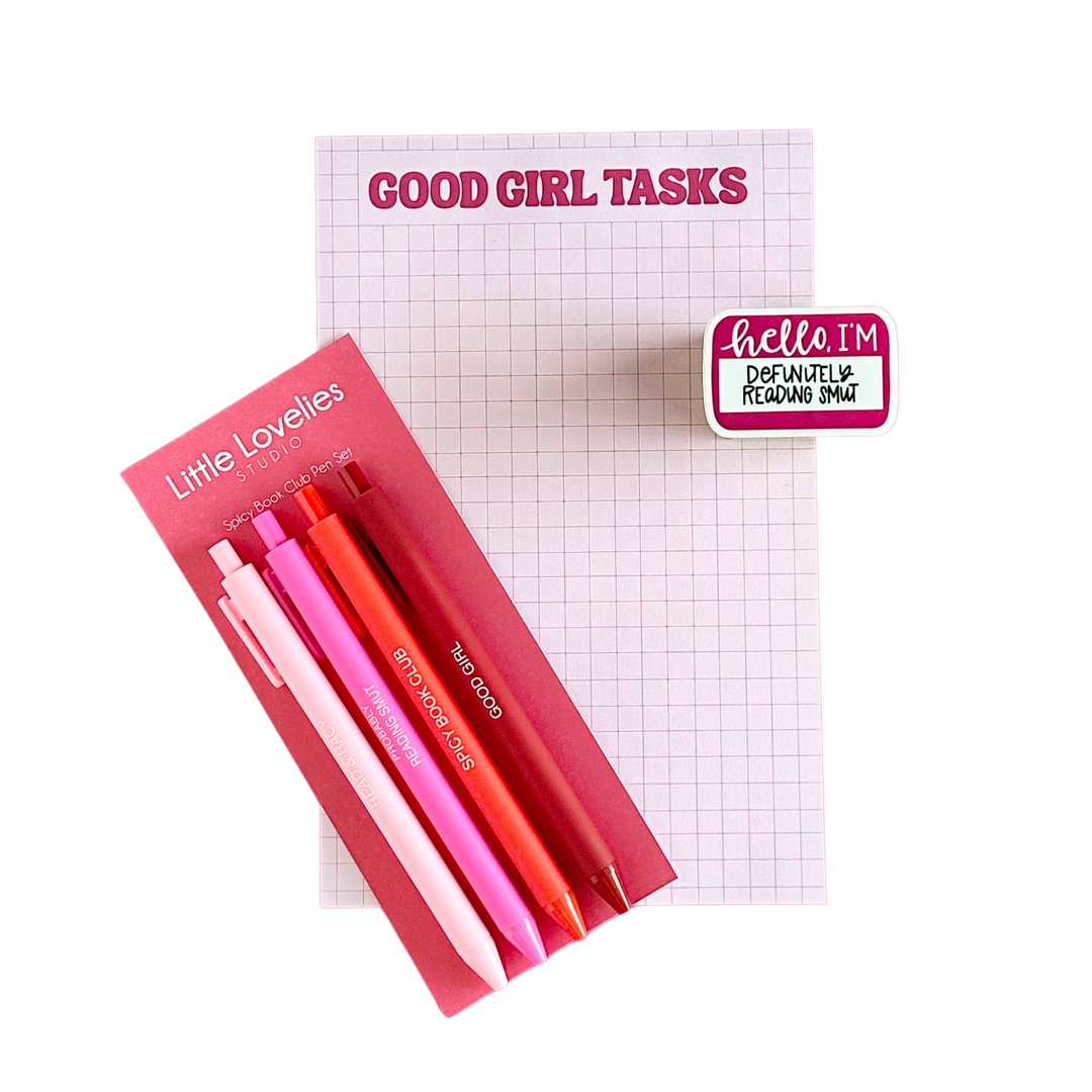 The Spicy Reader Bundle – Bookish Gift Set for Romance Readers