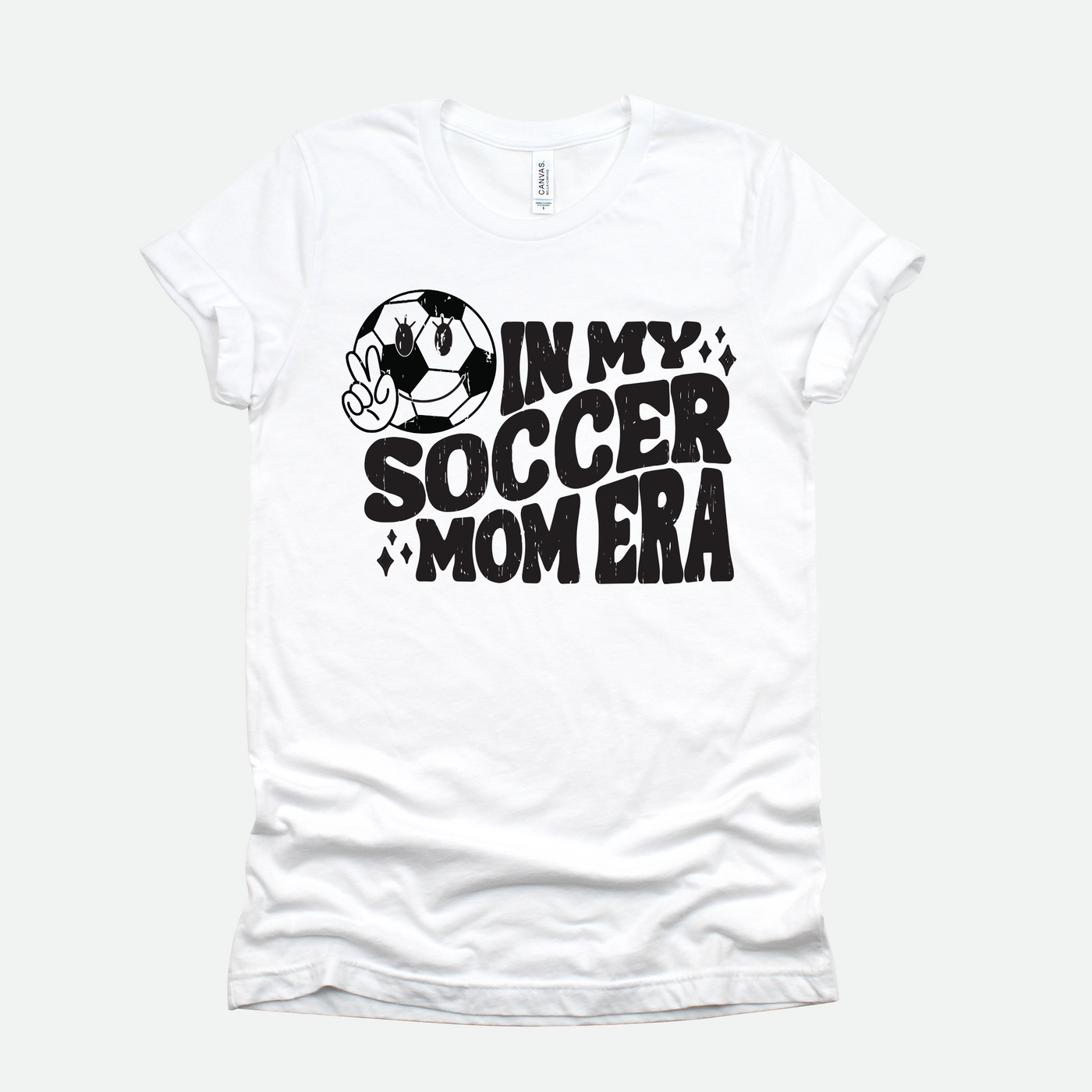 In My Soccer Mom Era Graphic Tee - White