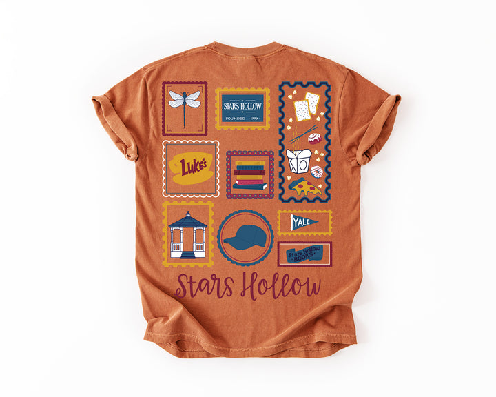 Stars Hollow Stamp Comfort Colors Tee