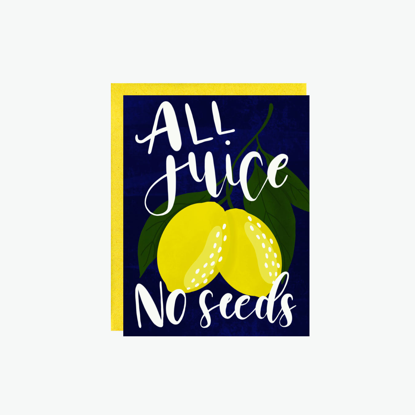 All Juice, No Seeds: A Vasectomy Card for Men