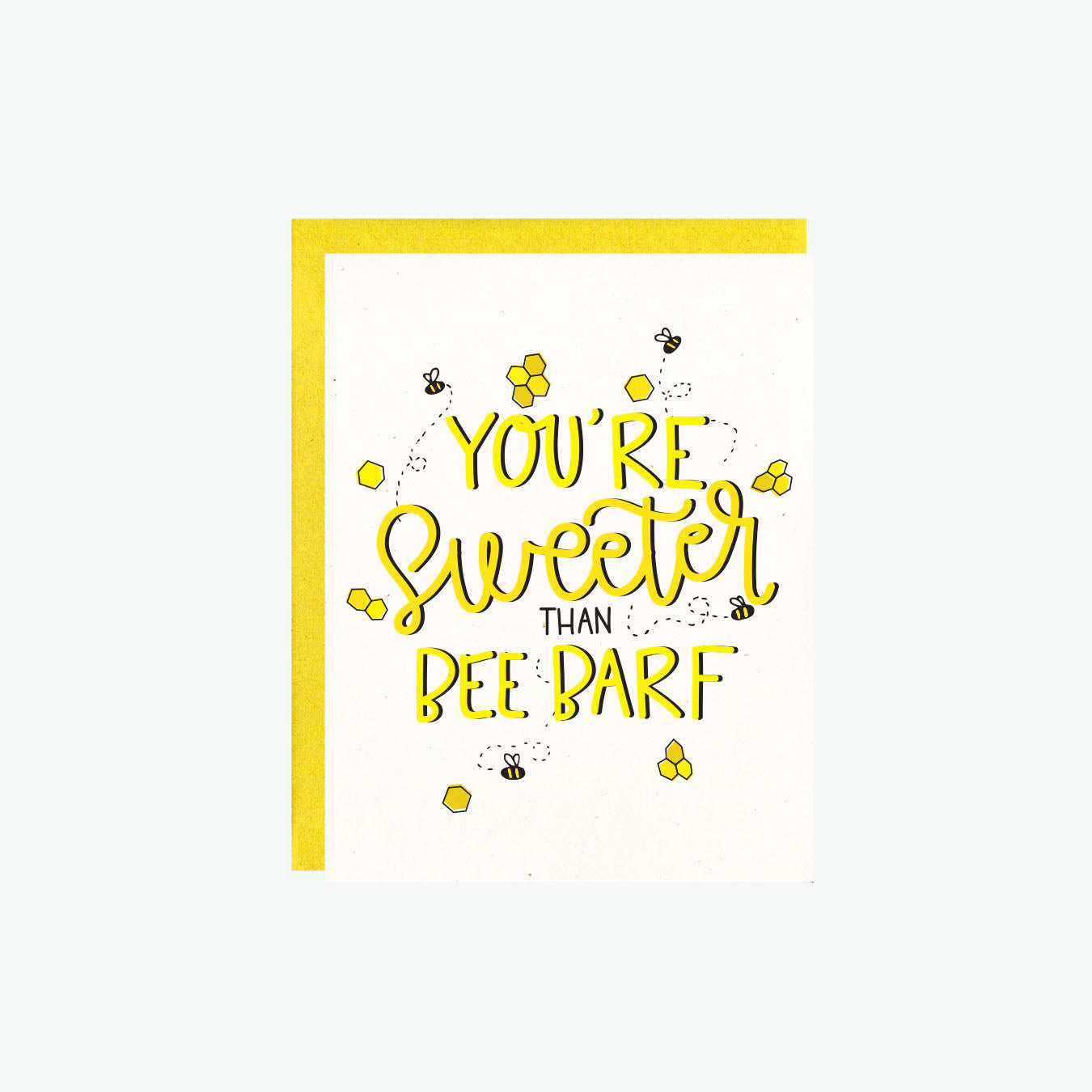 Bee Barf Card, Funny Birthday Card, Funny Anniversary Card