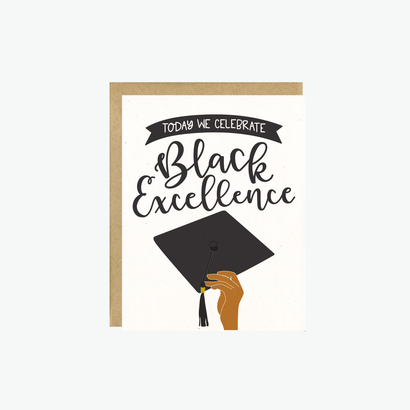 Black Excellence Graduation Card