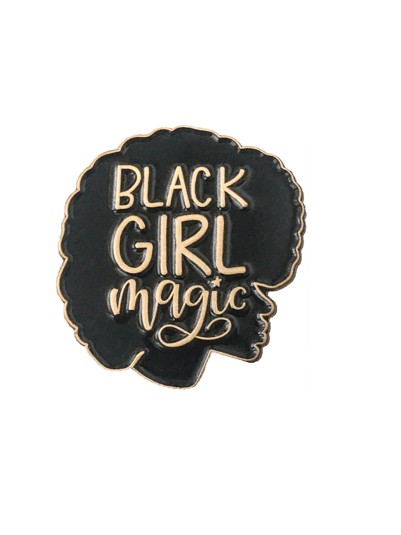 Black Girl Magic Enamel Pin