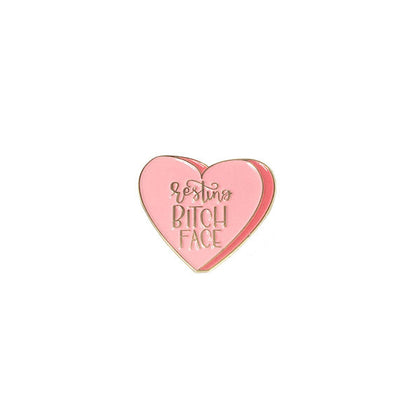 Resting Bitch Face Pin