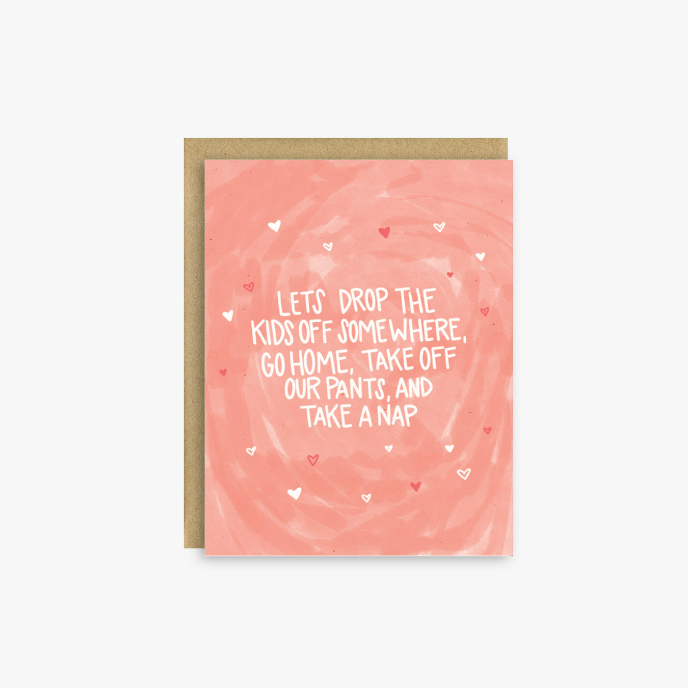 Drop The Kids Off Anniversary Card, Funny Anniversary Card