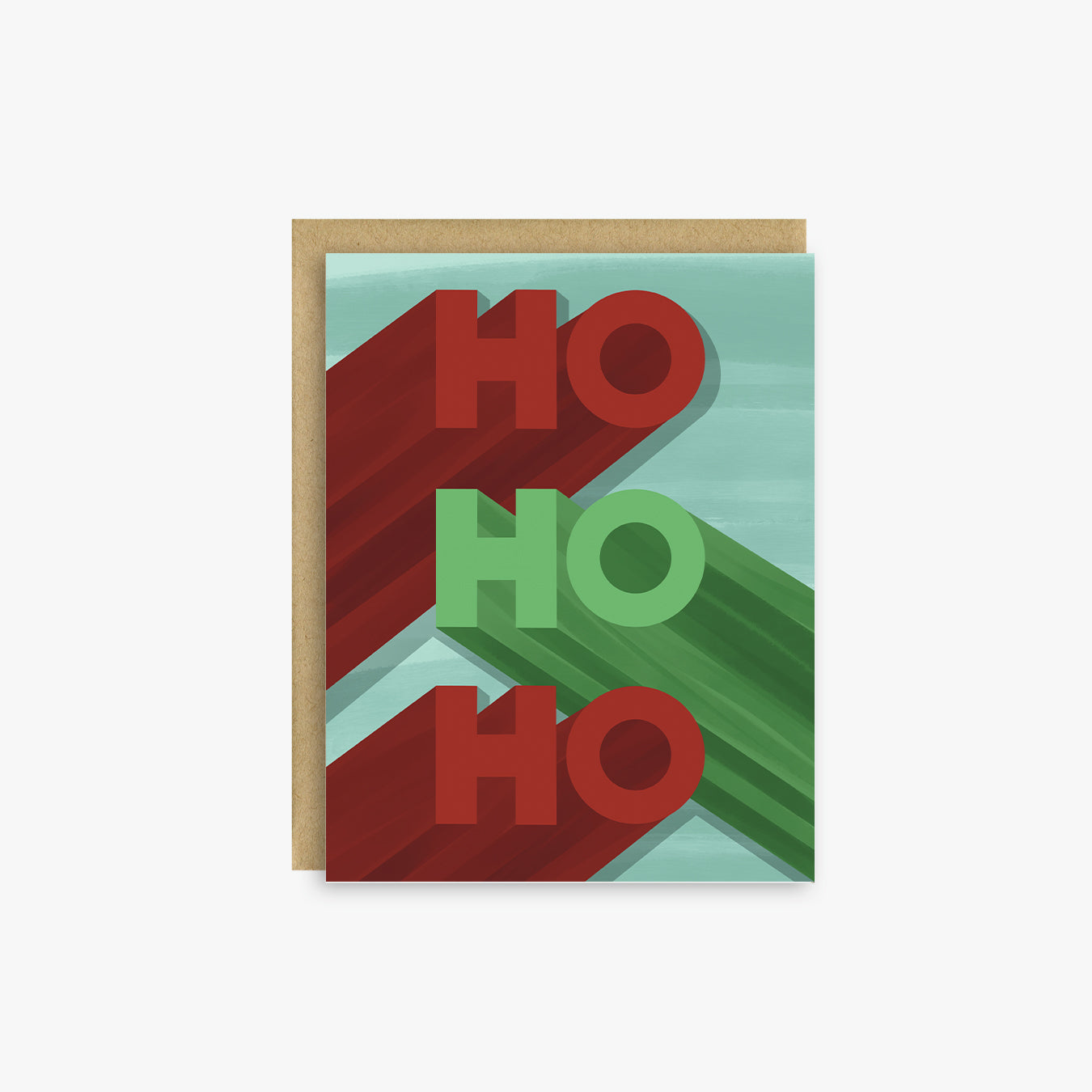 Ho Ho Ho Christmas Card