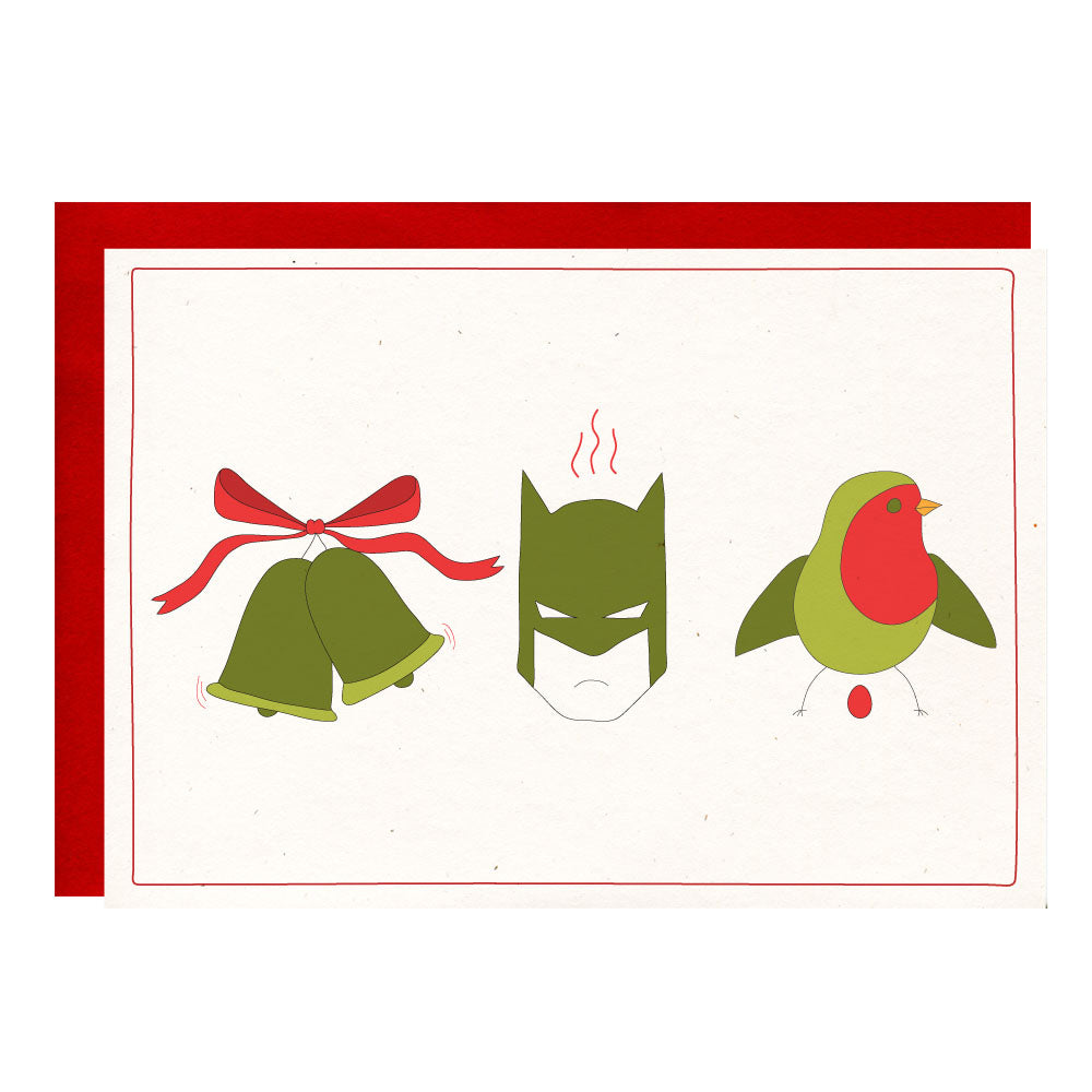 Jingle Bells Batman Smells Card