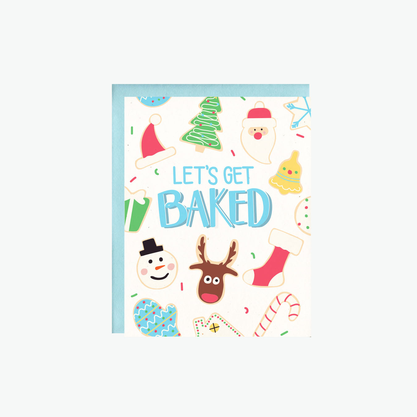 Let's Get Baked Holiday Card