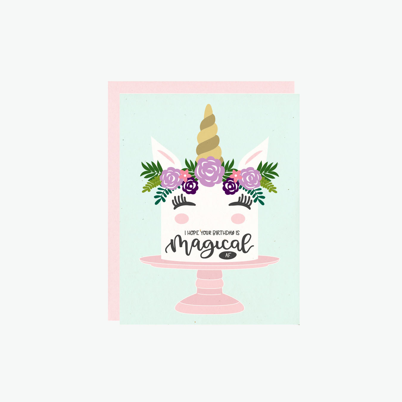 Magical AF Birthday Card