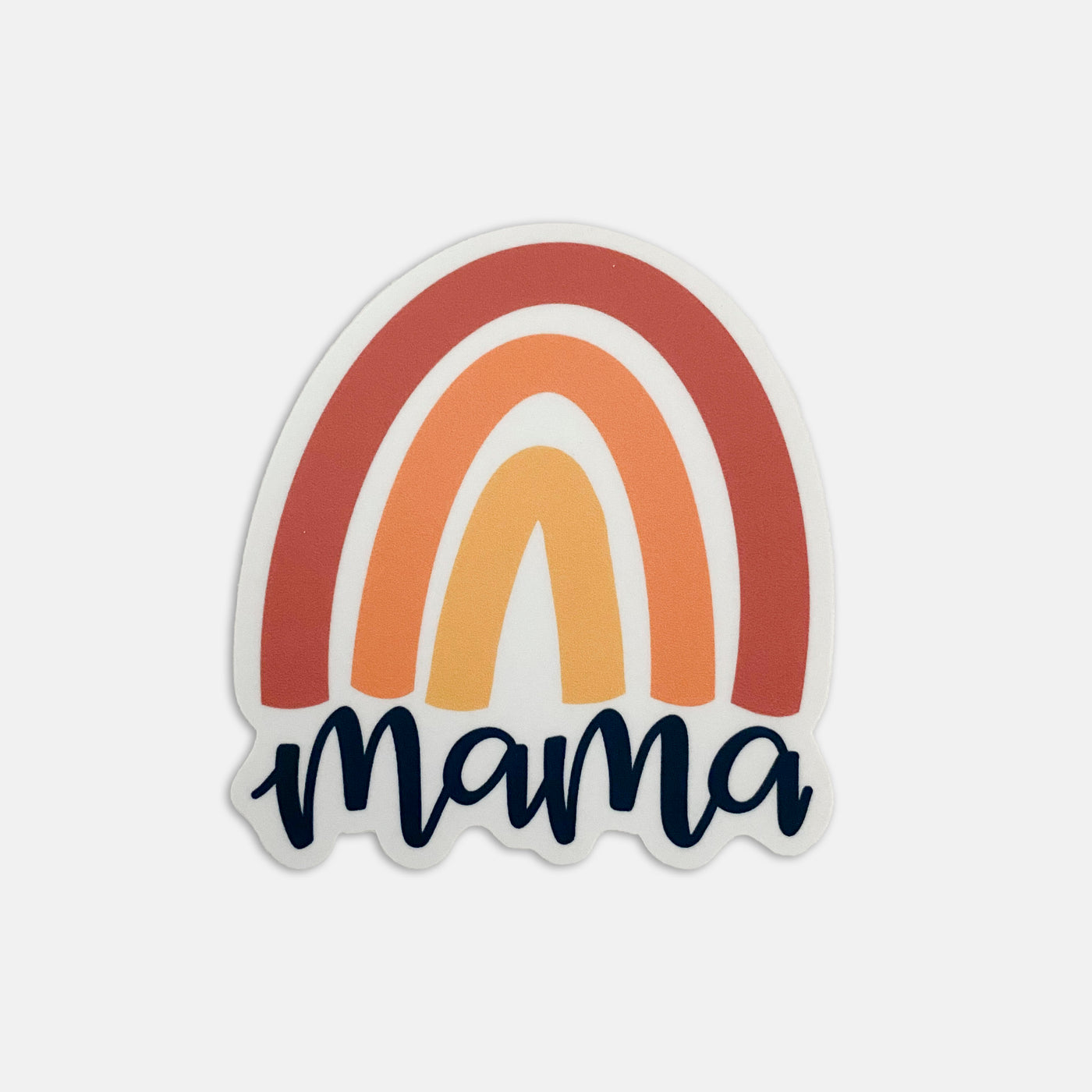 Mama Rainbow Vinyl Sticker