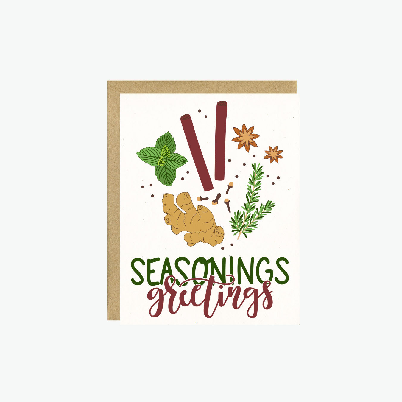 Seasonings Greetings Card