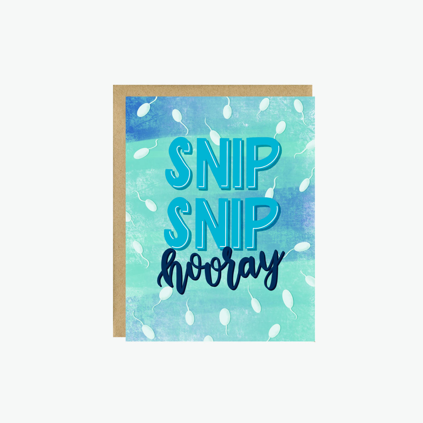 Snip Snip Hooray Vasectomy Card