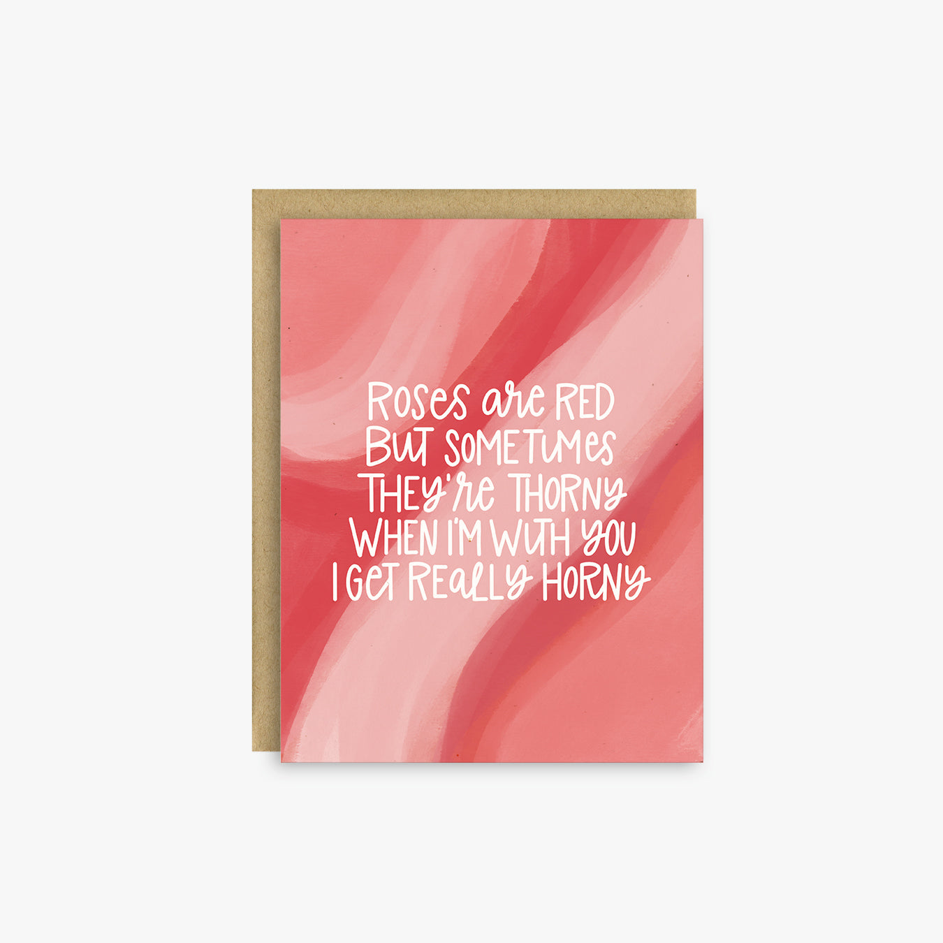 Sometimes They're Thorny Birthday Card, Anniversary Card, Valentine's Day Card